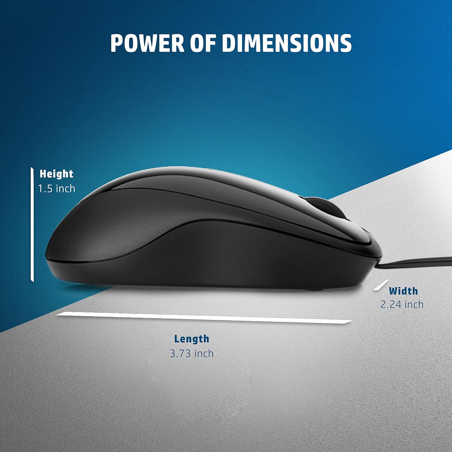 HP mouse X1000
