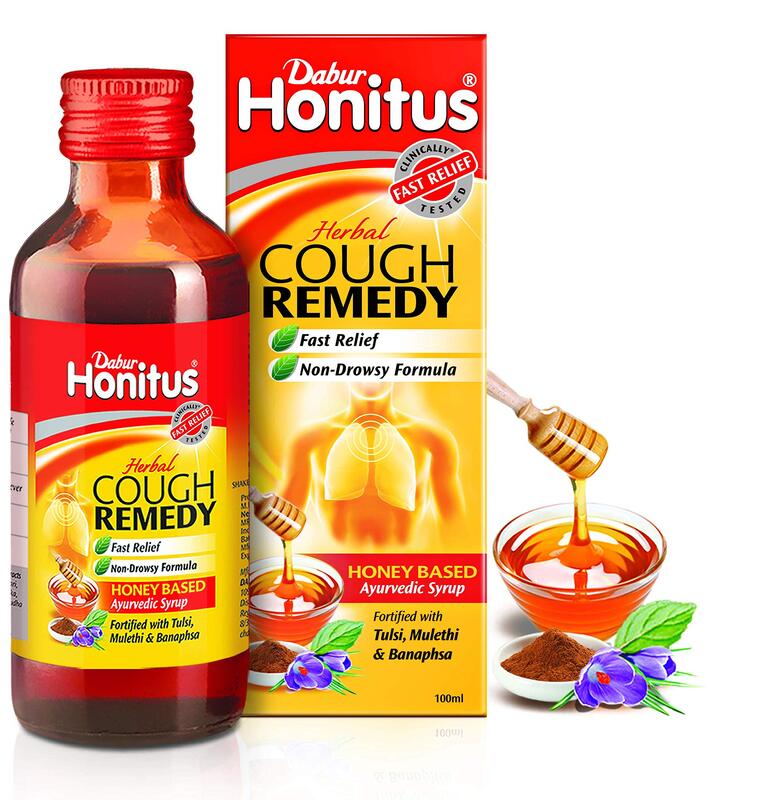 Dabur Honitus Honey-Based Ayurvedic Cough Syrup