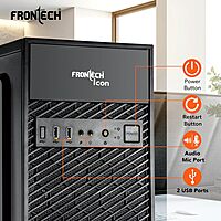 Frontech ICON FT-4371 Mid-Tower Gaming Case RGB