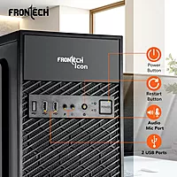 Frontech ICON FT-4371 Mid-Tower Gaming Case RGB