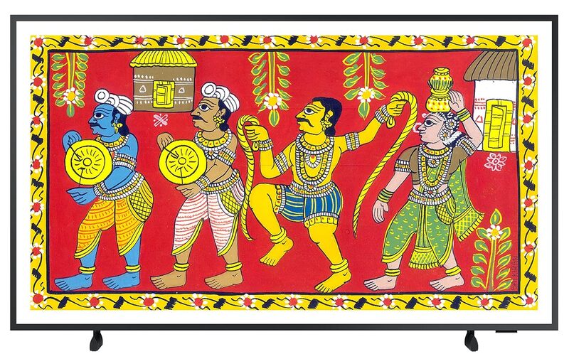 Samsung 109 cm (43 inches) The Frame Series 4K Ultra HD Smart QLED TV QA43LS03BAKLXL