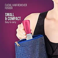 Havells Lady Facial Hair Remover Rotary Blades for Clean and Smooth Touch for Upper Lips, Chin & Cheeks