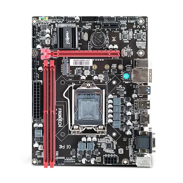 Frontech FT-0484 – Reliable H510 chipset motherboard featuring PCIe slots, USB 3.0, and M.2 support for efficient everyday computing.