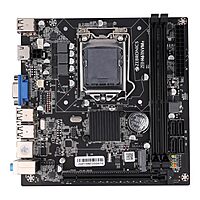 ZEBRONICS H61-NVMe LGA 1155 Motherboard – DDR3 M.2, supports Intel 2nd/3rd Gen CPUs, features PCIe slots, USB 3.0, SATA III, ideal for gaming and productivity, compact design for efficient builds.
