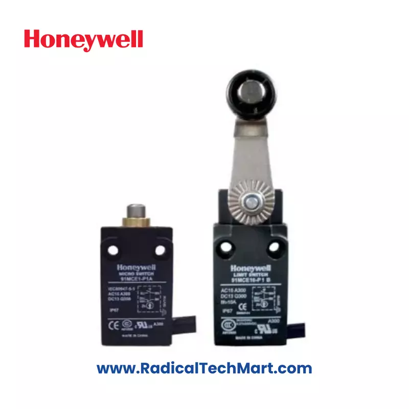 Honeywell 91MCE3-P3B Industrial Limit Switch Front View