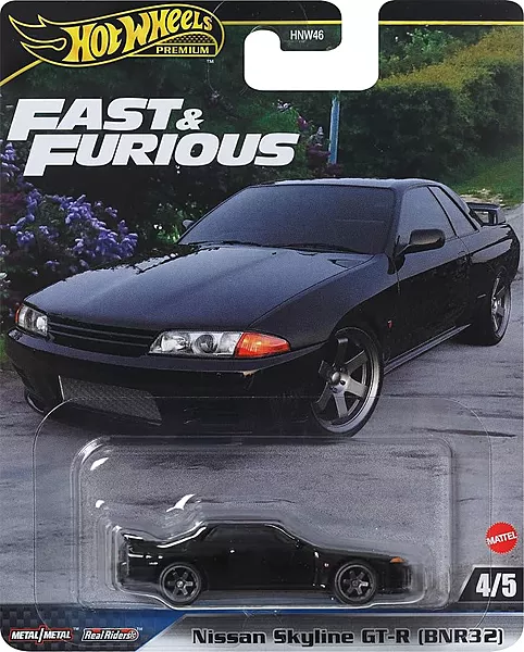 Hot Wheels Fast and Furious Nissan Skyline GT-R (BNR32)