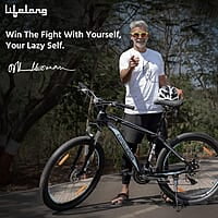 Lifelong Conqueror Freeride Shimano Gear Cycle,26T Steel MTB Unisex Cycle with 21 Speed