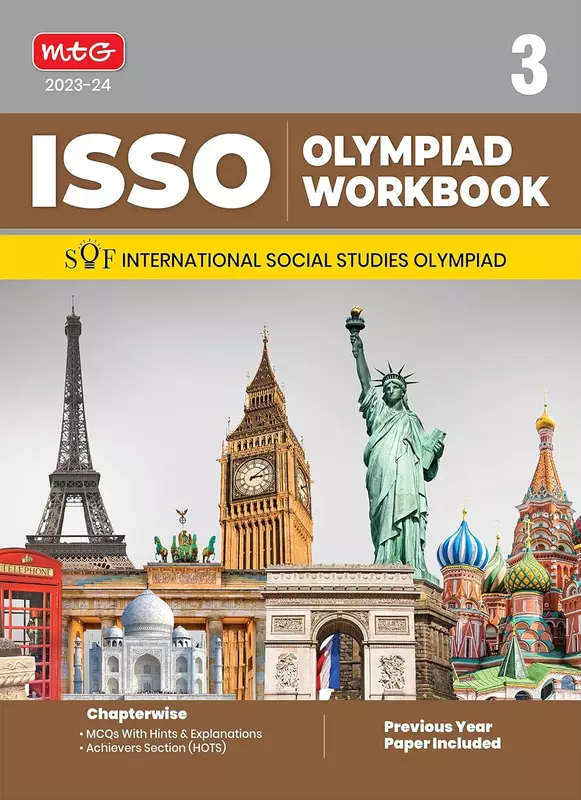 MTG International Social Studies Olympiad (ISSO) Workbook for Class 3