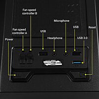 Zebronics Zeb-Athena Pro Mid-Tower Gaming Cabinet – RGB Lighting, Spacious Design & Efficient Cooling for Gamers