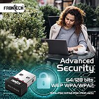 Frontech FT-0843 provides 150 Mbps wireless speed with stable connection, easy setup, and compact design for reliable home and office use.