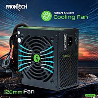 Frontech PS-0015 – Powerful 1200W SMPS with stable output, advanced protection, and cooling support for demanding system builds.