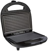 Borosil 700-Watt 2-Slice Sandwich Maker, Silver