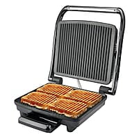 Lifelong LLTG01 Electric Tandoor Grill/Sandwich Maker 1500W with Non-Stick Plates, Variable Heat control for Toasting and Grilling
