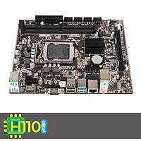 Zebronics ZEB H110-D4 Micro-ATX Motherboard – Intel H110 Chipset | LGA 1151 Socket | DDR4 RAM Support | Reliable Desktop PC Board