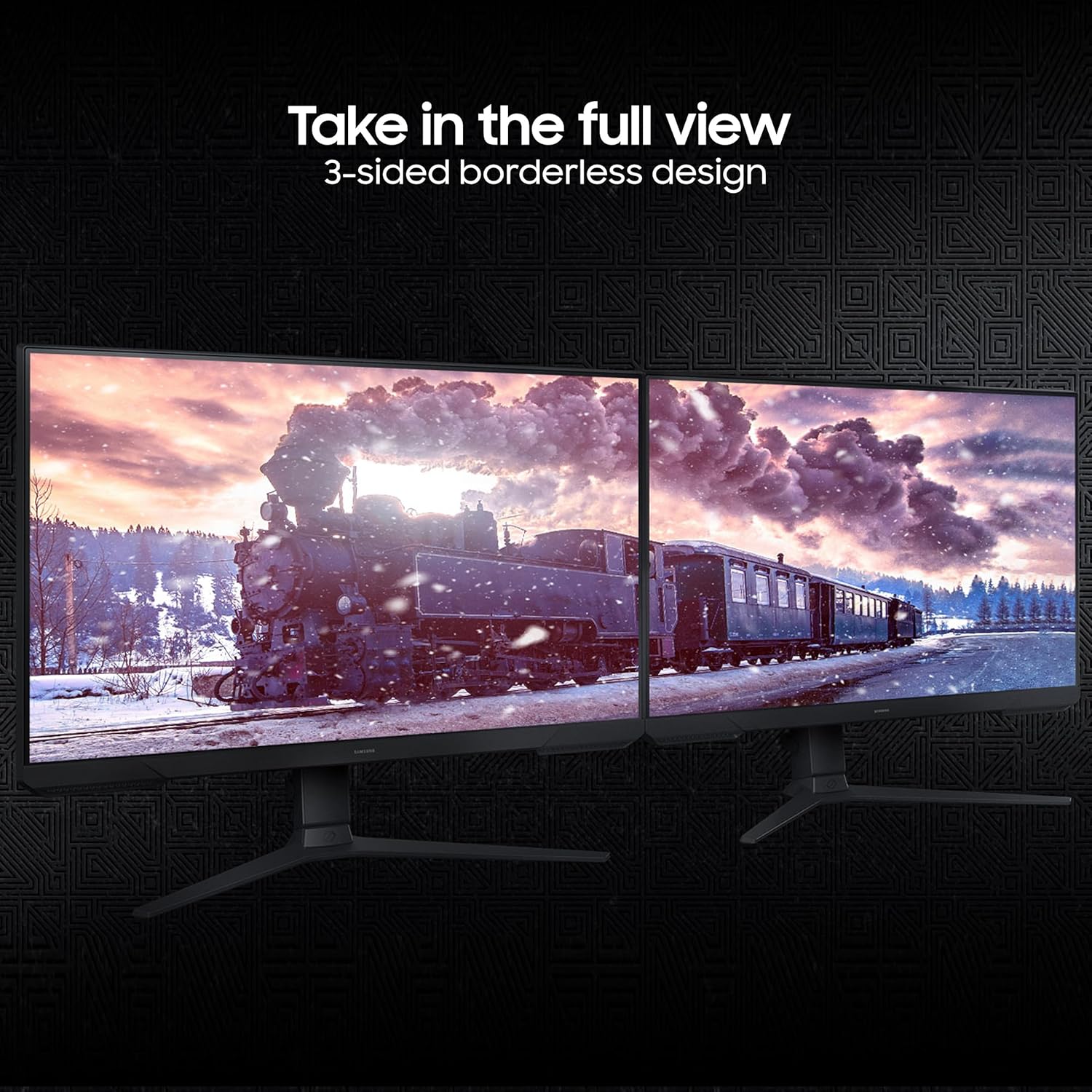 Open Box Samsung 27" (68.5cm) Odyssey G3 Gaming Monitor |FHD 1920 X 1080|180Hz|1ms(MPRT)|AMD HDMI|DP Cable|16.7 Million Colors |Height-Tilt-Pivot Adjustable Stand LS27DG300EWXXL