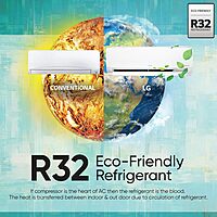 LG 1 Ton 3 Star Dual Inverter Split Ac (Copper, AI Convertible 6-In-1 Cooling, HD Filter with Anti-Virus Protection