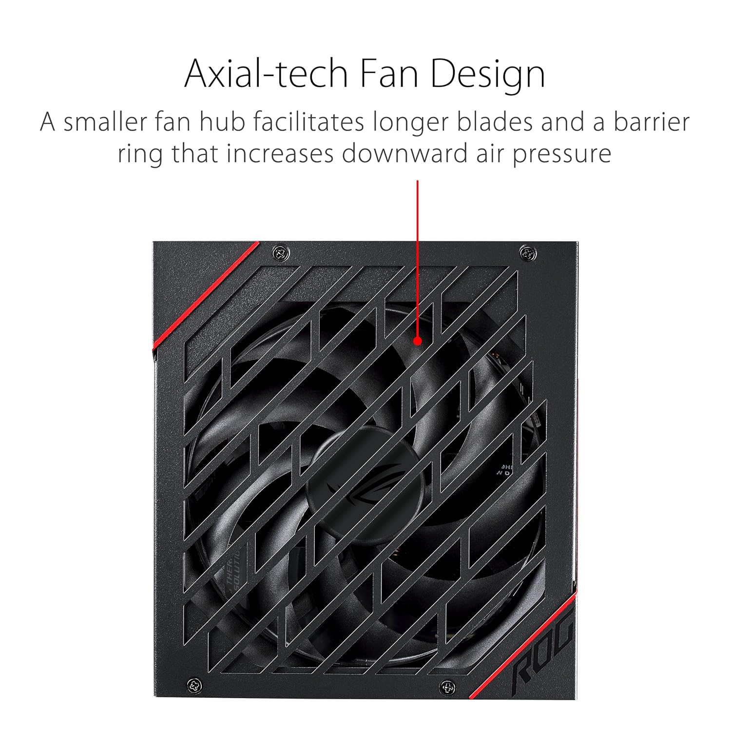 Open Box ASUS ROG Strix 750 Fully Modular 80 Plus Gold 750W ATX Power Supply with 0dB Axial Tech Fan and 10 Year Warranty (ROG-STRIX-750G)