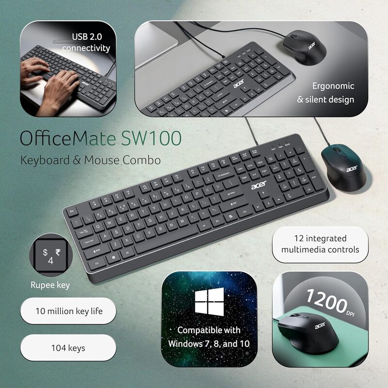 Acer Keyboard & Mouse COMBO