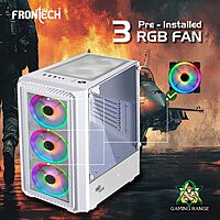 Frontech FT-4344 Sleek Mid-Tower Gaming Cabinet