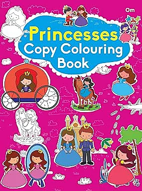 Copy Colouring Book Princess