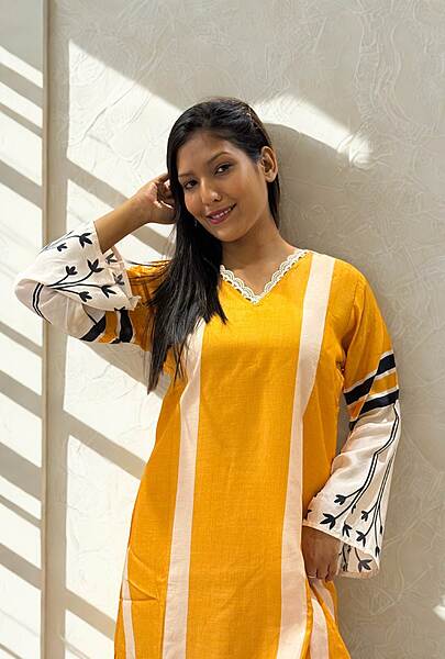 214 KURTI 2 PCS SET