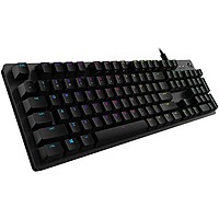 Logitech G512 Carbon Mechanical Gaming Keyboard – GX Brown Tactile | RGB Backlit