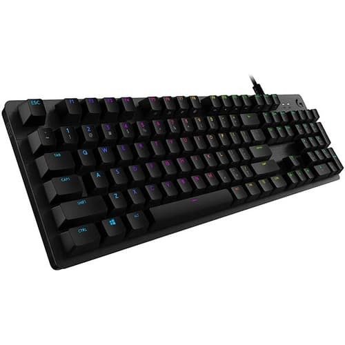 Logitech G512 Carbon Mechanical Gaming Keyboard – GX Brown Tactile | RGB Backlit