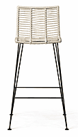 Diamond Weaved Bar Chair