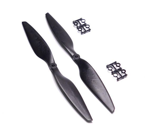READYTOSKY-CARBON FIBER NYLON PROPELLER RTS-PROP-367 - Propeller Tilt View Image