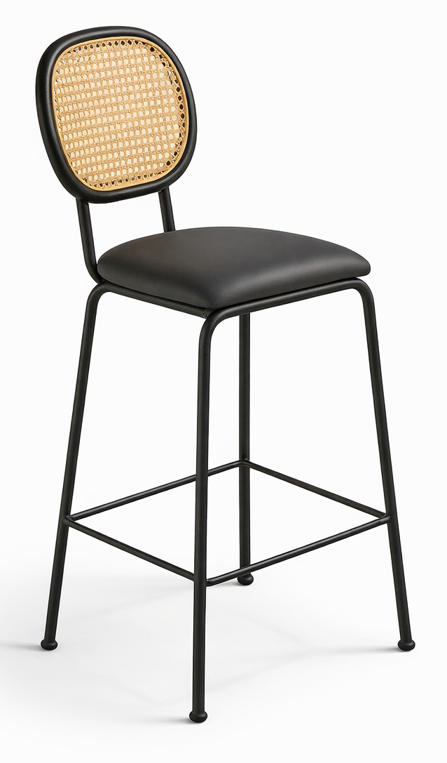 Camilla Cane Back Bar Chair