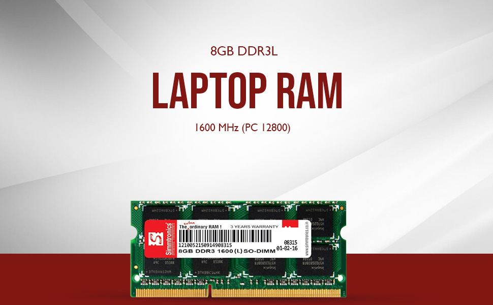 8GB Laptop Ram-DDR 3