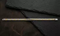 925 Silver Dual Tone Apex Link Bracelet