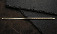 925 Silver Dual Tone Apex Link Bracelet