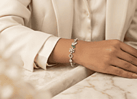 925 Sterling Silver Chrysalis Charm Bracelet For Her
