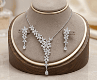 925 Silver Enchanted Garden Necklace Set
