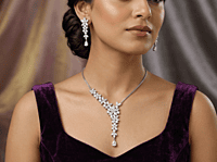 925 Silver Enchanted Garden Necklace Set