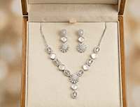 925 Silver Moonlight Serenade Necklace Set