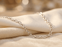 925 Silver Classic Italian Cable Chain