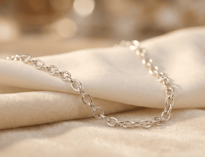 925 Silver Classic Italian Cable Chain