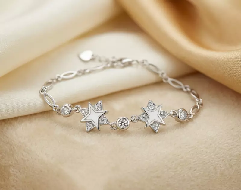 925 Silver Ethereal Star Ladies Bracelet
