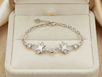 925 Silver Ethereal Star Ladies Bracelet