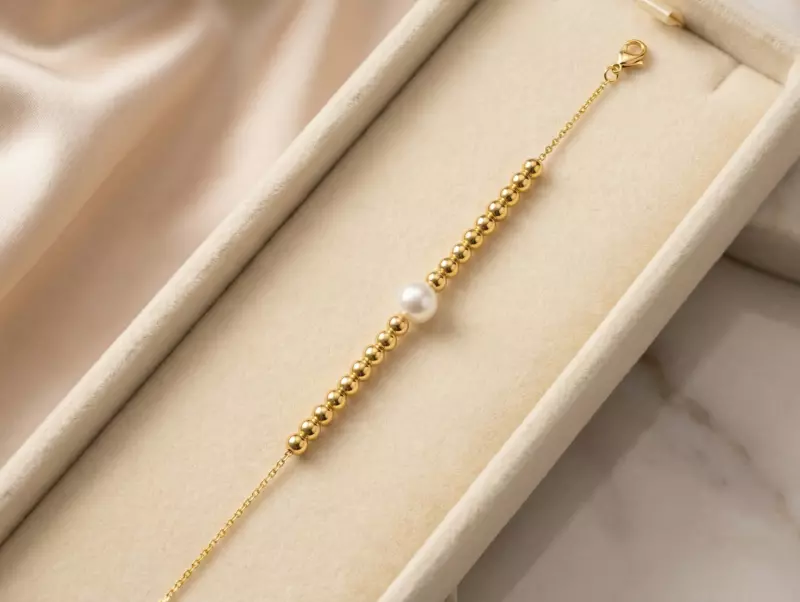 925 Silver Radiant Pearl Bracelet For Her