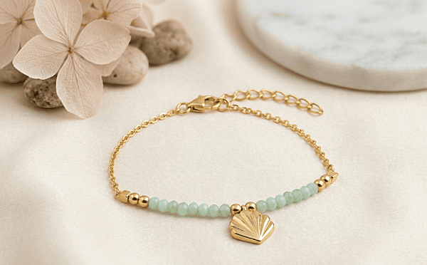 925 Silver Seashell Treasure Bracelet For Her