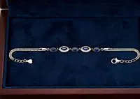 925 Silver Midnight Azure Marquise Bracelet For Her