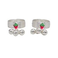 Silver Toe Ring, Metti/Salangai Model