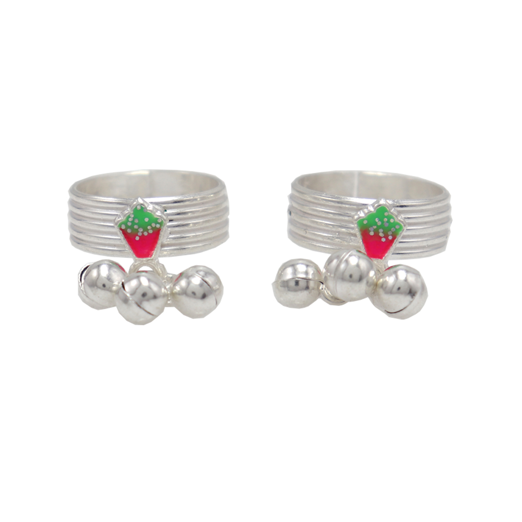 Silver Toe Ring, Metti/Salangai Model