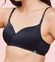 ENAMOR Women's Everyday Balconette T-Shirt Bra - Eco fabric, Padded, Wirefree, Medium Coverage F131