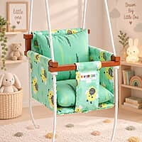 Baby Hanging Cotton Swing - Busy Bee Baby Hanging Cotton Swing - Busy Bee