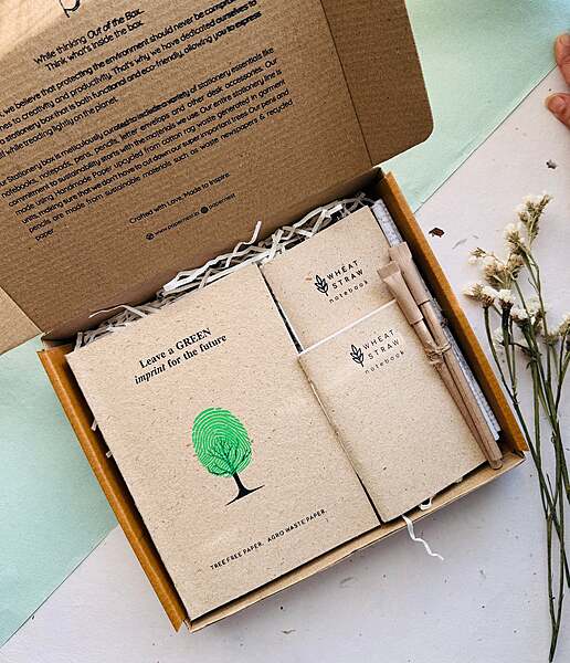 Agro-waste thoughtful Corporate Gifts Hamper - GREEN IMPRINT