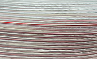 Speaker wire European style 23/38 crystal clear full tinned(92 meter)